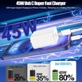 thumbnail image 2 of Cargador QZVOO USB C rápido de 45 W para iPhone 16/16 Pro Max/15/15 Pro, 2 of 7