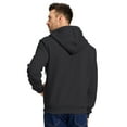 thumbnail image 3 of Tyhengta Men's Fleece Jackets Sherpa Lined Hoodies Zip Up Plaid Shirt Warm Winter Jackets for Men with Zipper Pockets, 3 of 8