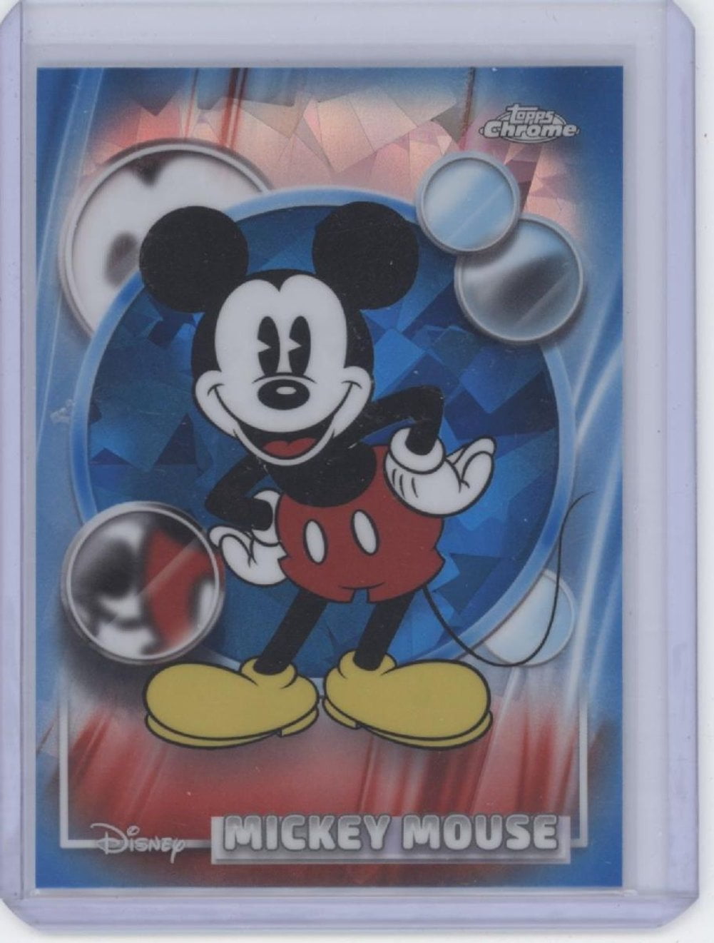 BELLE Disney 100 PINK REFRACTOR CARD # /399 SP 2023 Topps Chrome