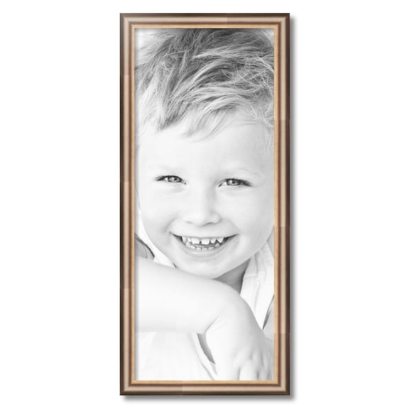 ArtToFrames 13x32" Anique Silver Picture Frame, Silver Wood Poster Frame, with Regular Acrylic and 2 (FBPL-4964)