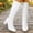 White, variant on Women's Western Style Block Heel Knee High Boots Side Zipper Fall Winter Walking Shoes Fashion Comfortable Pull on Wide Calf Knight Boots White 7.5(40)