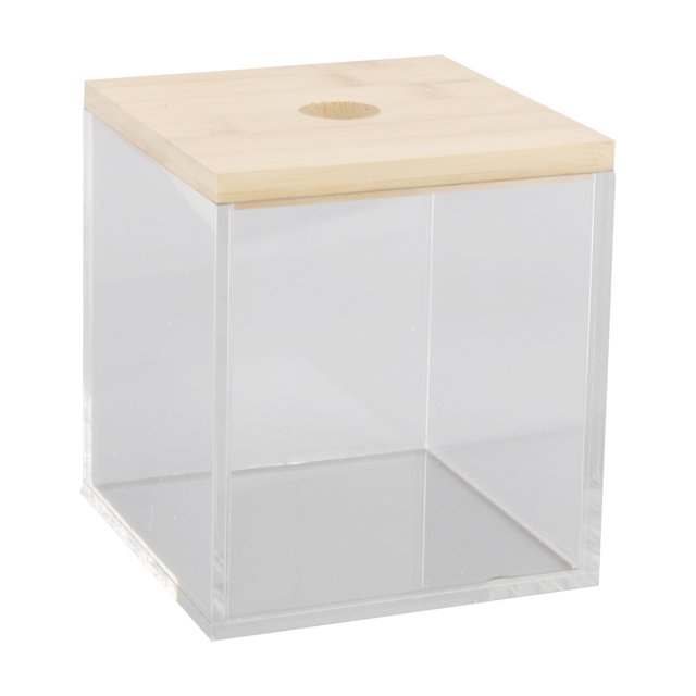Soporte para cápsulas de café, caja de almacenamiento de cápsulas de café de acrílico transparente, caja de almacenamiento transparente creada magistralmente
