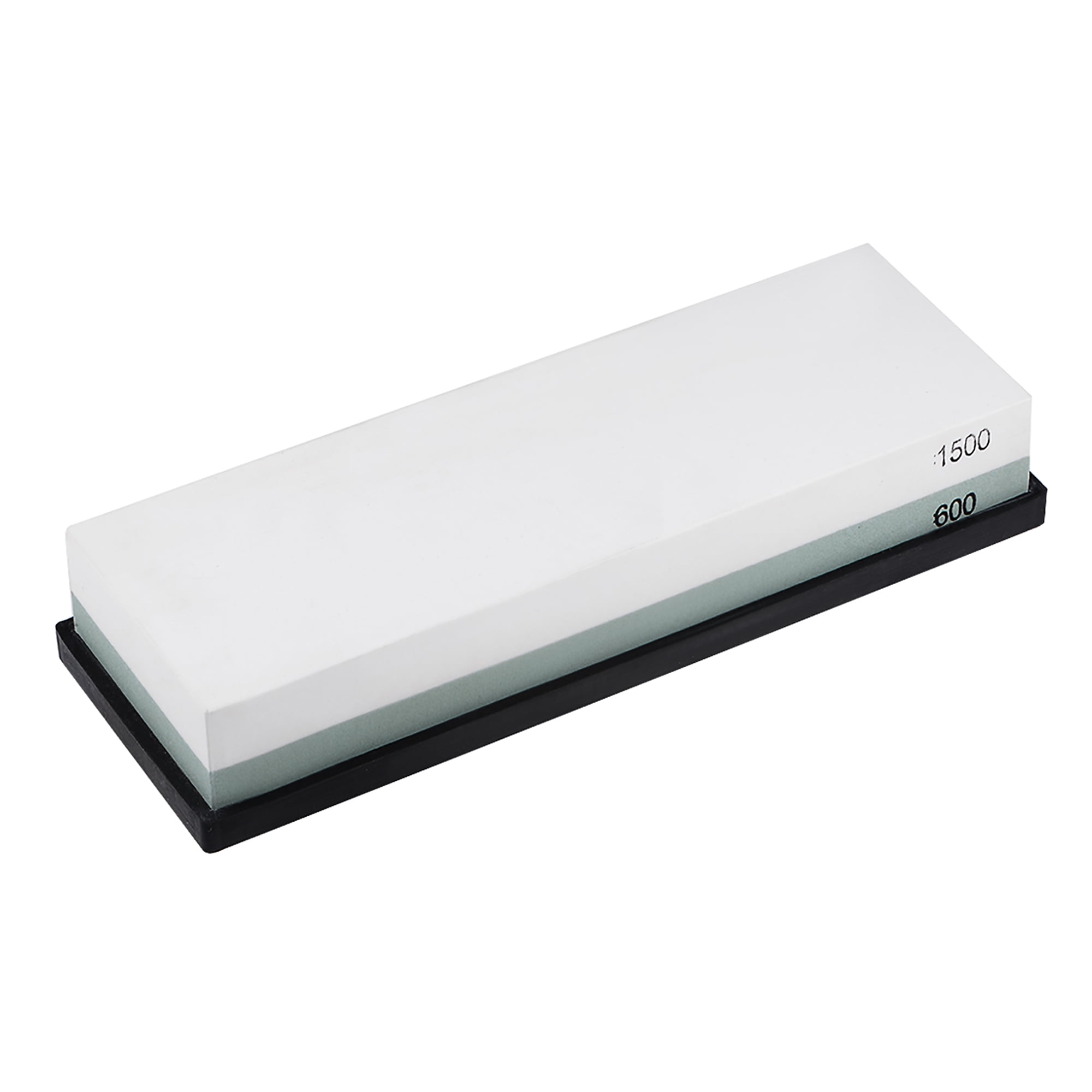 DoubleSided Whetstone Knives Sharpener Sharpening Stone 600/1500 Grit for Kitchen Scissors