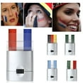 SF National Flag Face Paint,Red White Blue 3 Color Face & Body Paint