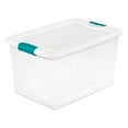 thumbnail image 2 of Sterilite 6 Qt Latching Tote Box, 12 Pack & 64 Qt Latching Tote Box, 6 Pack, 2 of 11