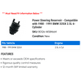 thumbnail image 2 of Power Steering Reservoir - Compatible with 1988 - 1991 BMW 325iX 2.5L 6-Cylinder 1989 1990, 2 of 2