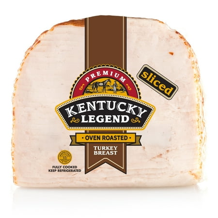 Kentucky Legend Oven Roasted Boneless Quarter Turkey Breast, Sliced, Fully Cooked, 1.5-2.0 lb