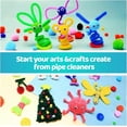 thumbnail image 3 of 200psc 20 colors, pipe cleaners, chenille stems, craft pipe cleaners, pipe cleaning crafts, arts and crafts supplies, 3 of 3