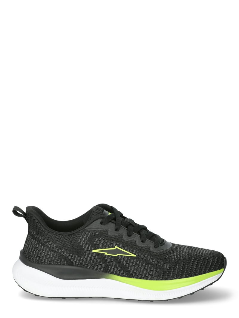 Avia Men's Breathable Knit Jogger Sneakers, Comfortable Lace-Up