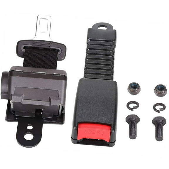 SEBLAFF Retractable Golf Cart Seat Belts 42 inch Replacement for EZGO Yamaha Club Car