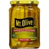 Mt. Olive Old Fashioned Sweet Bread And Butter Jumbo Sandwich Stuffers Pickle, 24 fl oz Jar