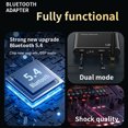 thumbnail image 2 of Adaptador Audio 5.4 Compatible Con Dientes Transmisor Receptor Estéreo Inalámbrico HiFi Azul, 2 of 9