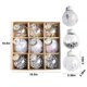 thumbnail image 4 of adornos navideños de plástico irrompible de 6 cm (2,36 pulgadas) para árbol de Navidad, bolas navideñas para bodas, fiestas y decoración del hogar., 4 of 7