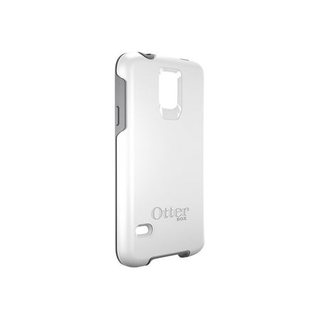 - OtterBox Symmetry Series Samsung GALAXY S5 - Protective cover for cell phone - polycarbonate, synthetic rubber - glacier - for Samsung Galaxy S5