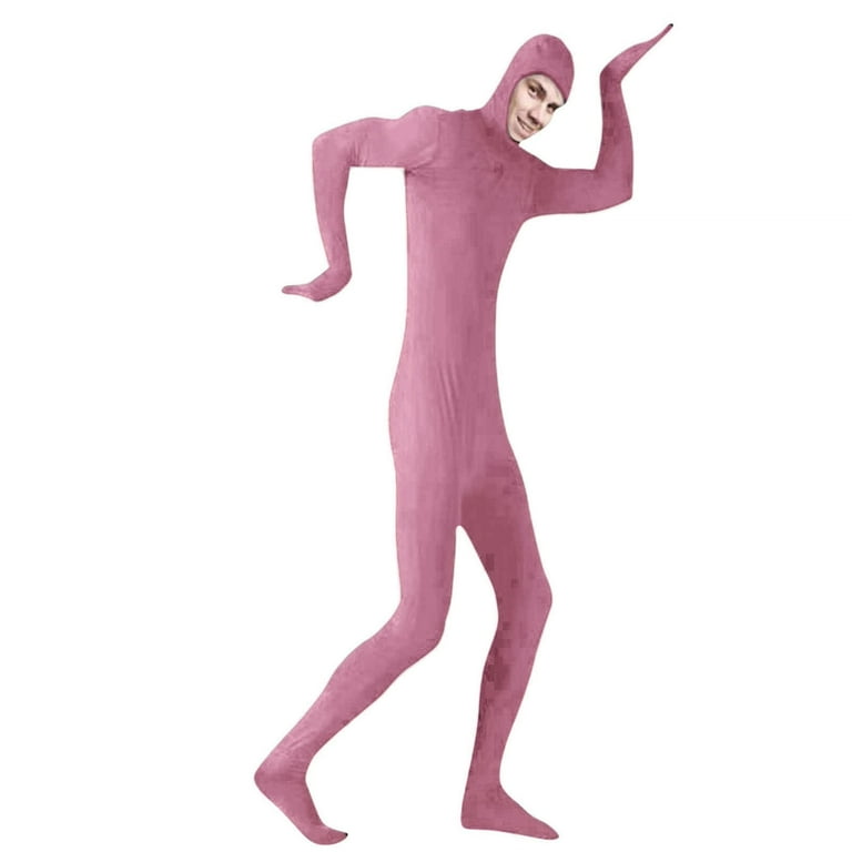 Wyobmus Men's And Women's Face Open Zentai Bodysuit Stretch