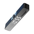 thumbnail image 4 of Barre de Son Bluetooth 5.0 Haut-Parleur à Réduction de Bruit Réveil Sans Fil Barre de Son Haut-Parleur à DEL Blanc avec Écran, 4 of 10
