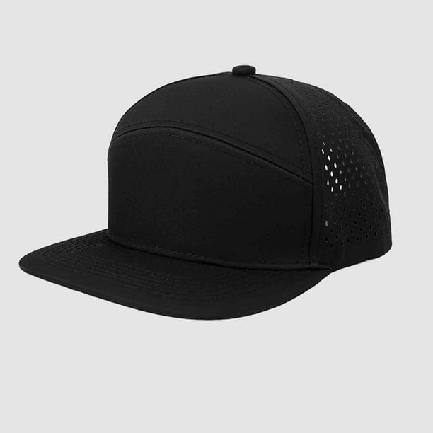 Sombreros unisex para hombre y mujer, ajustables, a juego, con protección solar, para senderismo, pesca, acampada, gorra de béisbol, de poliéster.