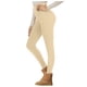 thumbnail image 1 of Leggings de mujer con forro polar y cintura alta - Pantalones de yoga cálidos para invierno, térmicos suaves, poliéster spandex, S-XXL, 1 of 3