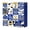 Blue, variant on Graduation Countdown Box,2026 Self-Assembly 16-Day Countdown | College Graduation Calendar Box,for College High School Party Ceremony Event Celebration(Green)