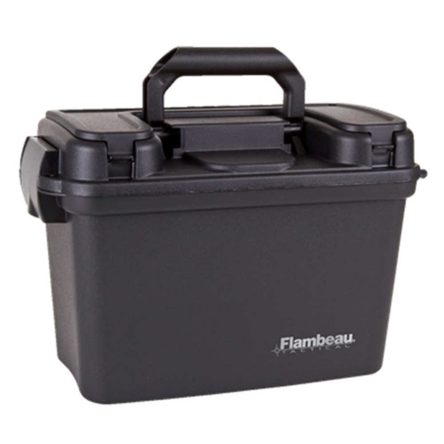 Flambeau 6430SD Tactical Dry Box Case 13" x 6.5" x 8.25" Polymer Black