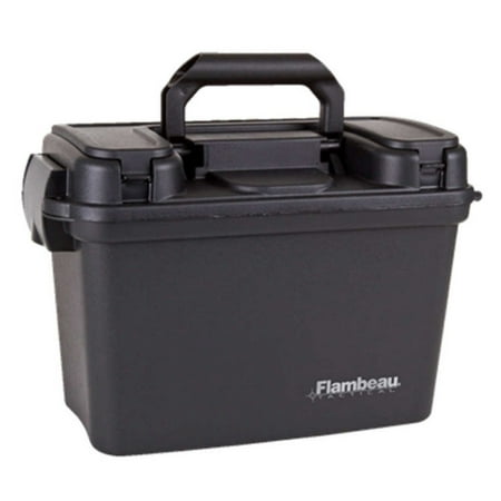 Flambeau 14in Dry Box Black Tactical (Best Dry Fly Box)