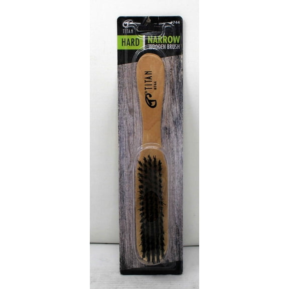 Titan Club Hard Wooden Brush 1 ea