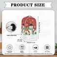 thumbnail image 6 of HELLHERO Christmas Snowman Pattern 1Pcs Dust Cover Polyester Reusable for Household Users, 6 of 6