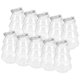thumbnail image 5 of ColoMX 10 Uds. Botellas de jugo de plástico vacías, botellas de agua reutilizables, contenedores de bebidas con forma del árbol de Navidad, 5 of 8