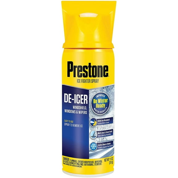 Prestone AS242-6PK Windshield De-Icer - 11 oz. Aerosol, (Pack of 6)