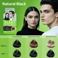 thumbnail image 4 of Flaremore Black Hair Dye Shampoo for Gray Hair, Semi-Permanent Hair Color Shampoo for Women and Men, Herbal, 3 in 1 100% Grey Cover 30ML, 4 of 12