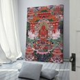 thumbnail image 3 of Póster tibetano Thangka El Buda de la vida inconmensurable Pósteres Impresión artística Foto de pared Pintura Póster Colgante Imagen Decoración de dormitorio familiar Regalo 12x18 pulgadas (30x45 cm), 3 of 6