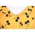 thumbnail image 4 of Pompotops Robe de Soirée Sans Manches pour Femmes Années 1950, 4 of 9
