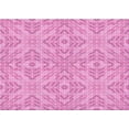 thumbnail image 1 of Ahgly Tapis Rectangulaire Lavable en Machine Intérieur Transitionnel Rose Néon, 7 Pieds x 10 Pieds, 1 of 7