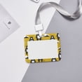 thumbnail image 6 of Naloa Cartoon Bear Yellow Card Badge Holder Work Badge Sleeve for Office, School, Factory, ID Credit Cards, Driver Licenses and Passes, 6 of 7