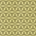 thumbnail image 1 of Ahgly Company Tapis d'Intérieur Lavable en Machine Carré Jaune Moutarde Transitionnel, 7 Pieds Carré, 1 of 7