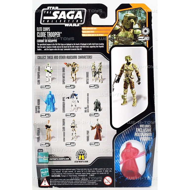 Star Wars - Saga Collection - Elite Corps Clone Trooper Figure