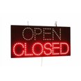 thumbnail image 2 of Open Closed Sign, Up-Down, 19"x10", 48x24cm, TOPKING, LED, Neon, Florescent, Signage, Signboard, Display, Billboard, Screen, Grand Opening, Gift, 2 of 6