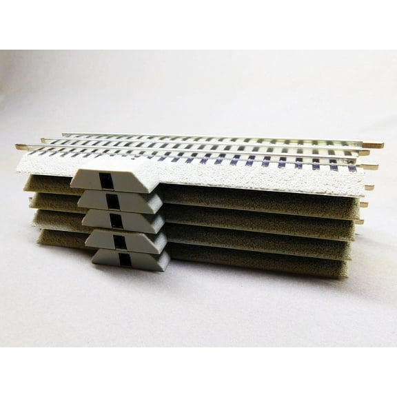 Lionel FASTRACK Plug N Play Terminal Straight 5 Pack Bulk O Gauge 6-81313-5