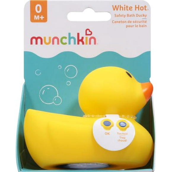 Munchkin® White Hot® Safety Bath Ducky Toy, Yellow (Pack of 2)(Main picture new style)