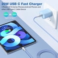 thumbnail image 2 of Cargador Aorle para iPhone 16/15, carga rápida de 20 W, USB-C, paquete de 4, 2 of 7