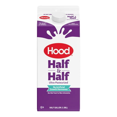 Hood Half & Half, 64 oz