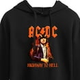 thumbnail image 3 of ACDC - Halloween - Highway To Hell - Juniors Cropped Pullover Hoodie, 3 of 5