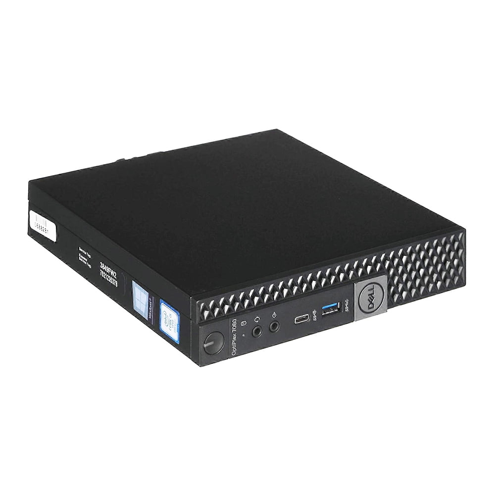 Restored Windows 11 Desktop Computer Dell 7060 Mini | Intel Hexa Core i5-8500T CPU | 16GB RAM | 512GB SSD | Home or Office PC (Refurbished)