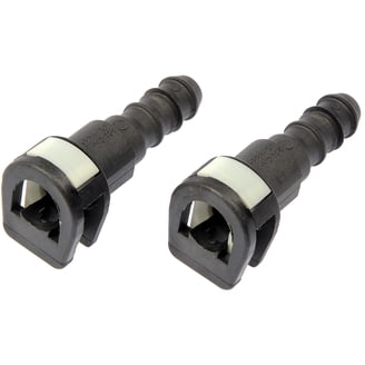 Dorman 800-186 Lot De 2 Connecteurs Rapides Nylon 90° 5/16" Vers 6mm - Réparation Carburant