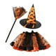 thumbnail image 4 of Disfraz de Halloween para niñas Yinane tutú de tul naranja, 4 of 8