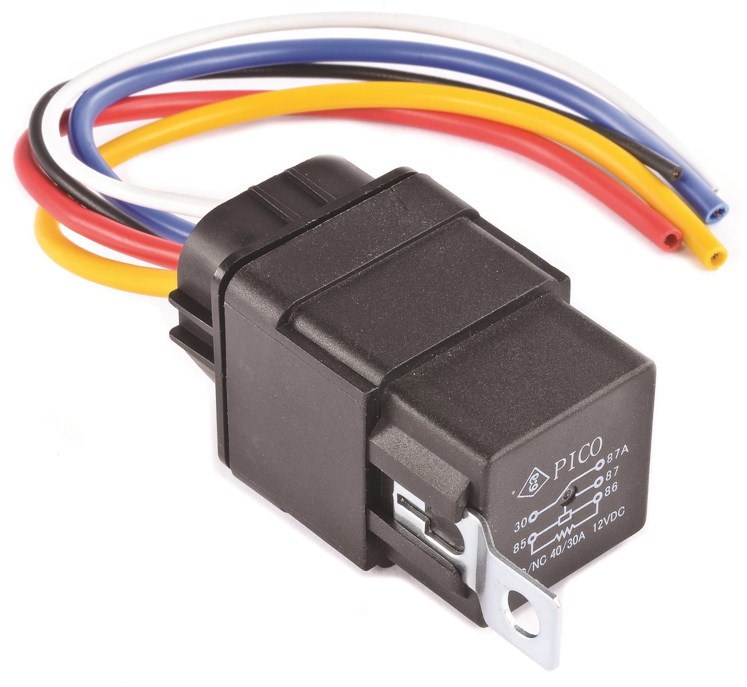 JEGS 10556 Waterproof Relay & Pigtail
