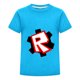 thumbnail image 1 of Playera Gamer Roblox para Niños de Primaria, Camiseta de Algodón con Estampado Divertido, Ropa Infantil Casual para Fans del Videojuego, 1 of 3