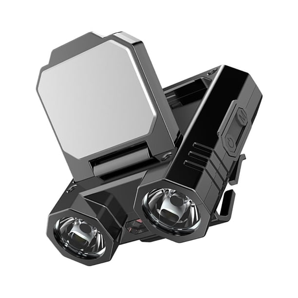 Clip De Sombrero De Luz XPE LED manos libres Hat Light Type-C USB recargable 1500mAh 5 modos a prueba de agua Tmvgtek Para Estrenar