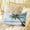 blue, variant on Beach Palm Tree Throw Pillow Cover, Pillowcase Protectors with Zipper, Breathable Decorative Lumbar Pillow Case Cover, Ocean Coastal Sky Nature Scenery Pillow Shams for Couch Sofa 12x20Inch