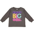 thumbnail image 3 of Inktastic Nana's Big Girl Girls Long Sleeve Toddler T-Shirt, 3 of 5